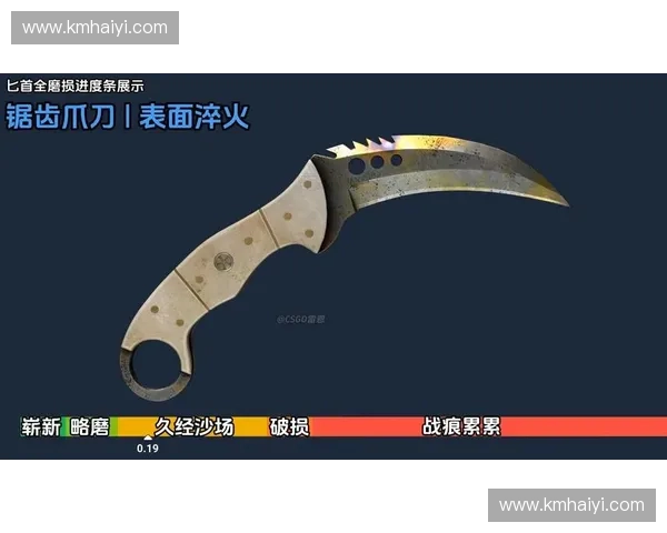 CSGO磨损网揭秘 如何通过磨损等级获取最具价值的武器皮肤